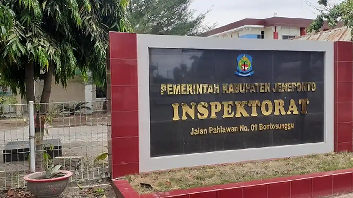 17 Staf Terkonfirmasi Positif Covid-19, Kantor Inspektorat Jeneponto Tutup Sementara