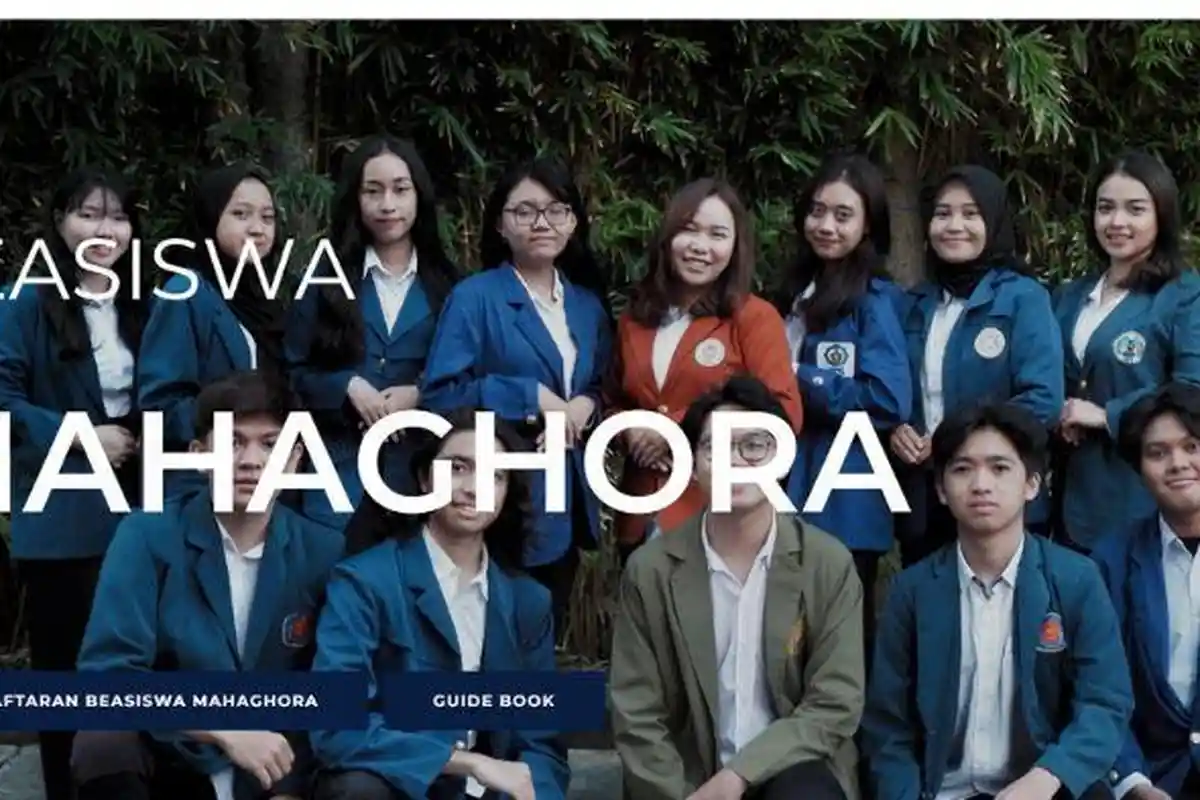 Link Pendaftaran Beasiswa Mahaghora 2023, Bisa Kuliah D4-S1 Gratis hingga Punya Kesempatan Berkarier