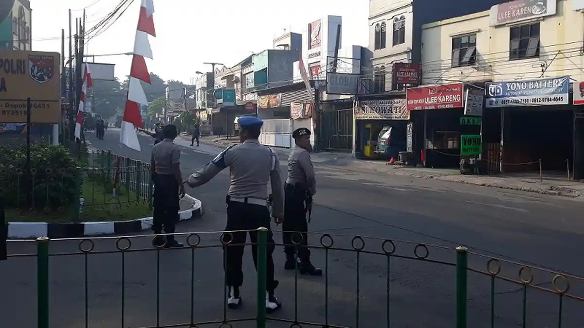 Mencekam, Suara Ledakan Terdengar Sebanyak 5 Kali dari dalam Mako Brimob