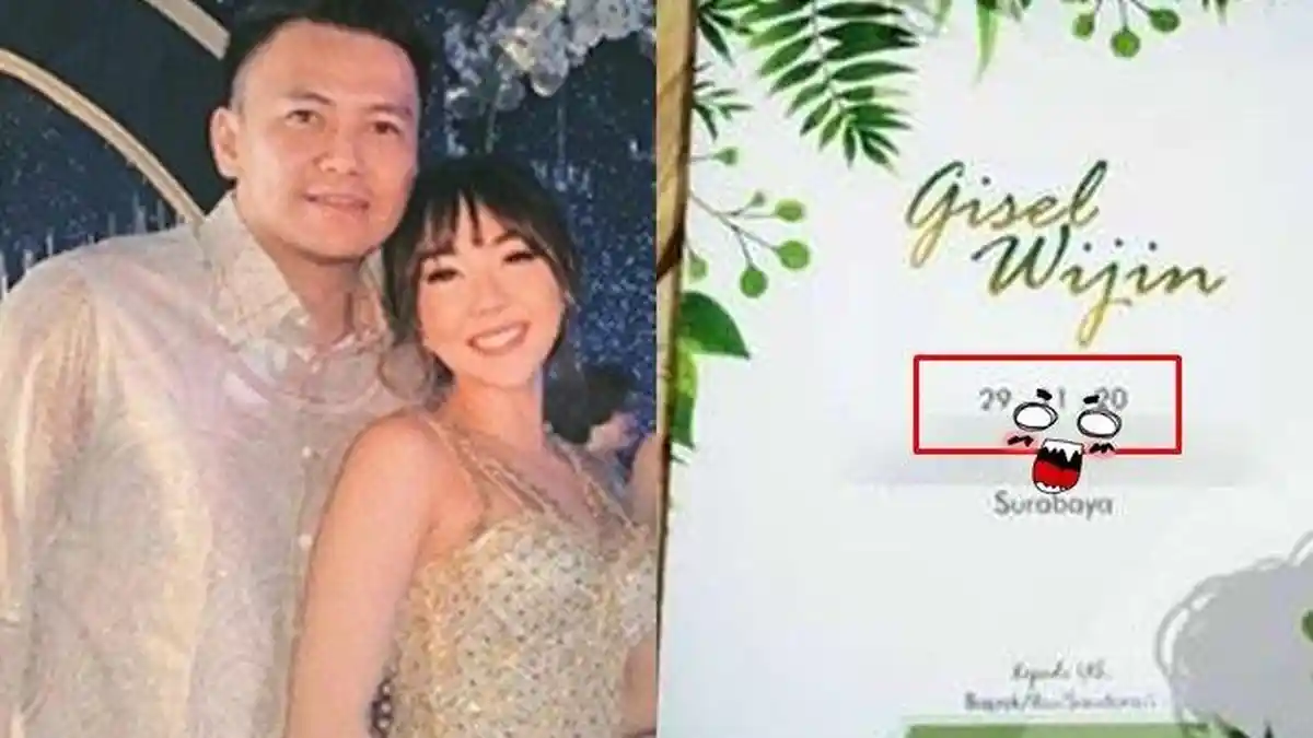 Undangan Pernikahan Atas Nama Gisel dan Wijin Viral, Terungkap Tanggal Pernikahannya