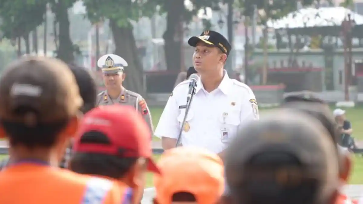 Tegas! Di Depan Seratusan Juru Parkir Klaten, Bupati Hamenang: Jangan Sampai Ada Pungli