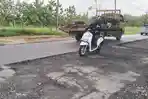 Antisipasi Kecelakaan Pemudik, Jalan Provinsi yang Berlubang di Blora Segera Ditambal