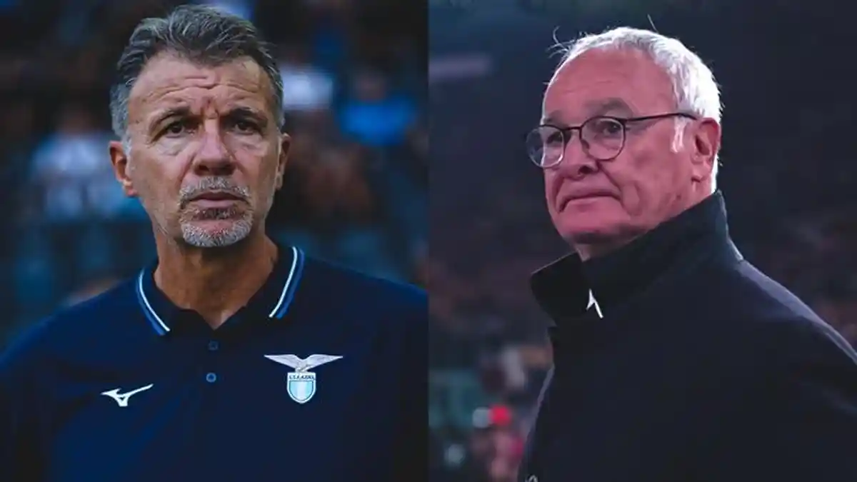 Derby Lazio vs Roma Berakhir Seri, Ini Reaksi Baroni dan Ranieri