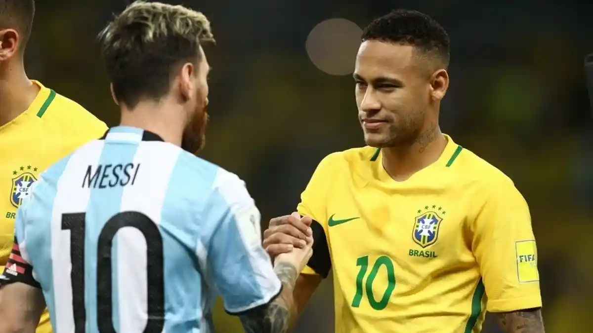 Jadwal & Prediksi Brasil vs Argentina Kualifikasi Piala Dunia 2022, Messi dan Neymar Main