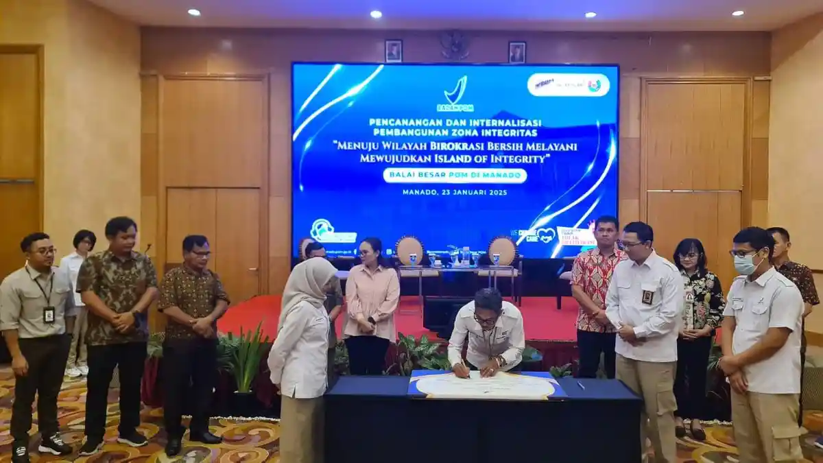 2 Tahun Raih Zona Integritas WBK, BPOM Manado Bertekad Gapai Wilayah Birokrasi Bersih dan Melayani