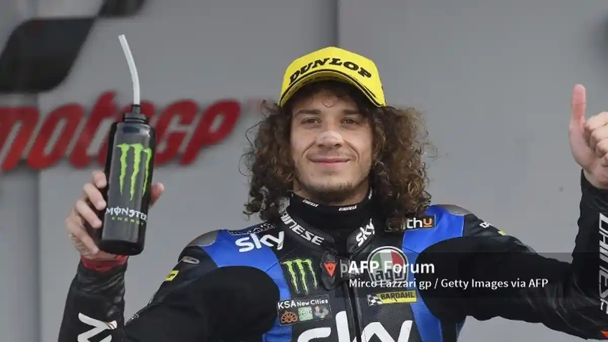 LIVE HASIL Moto2 Malam Ini serta Nonton Online Live Streaming Moto2 Peluang Juara Bezzecchi
