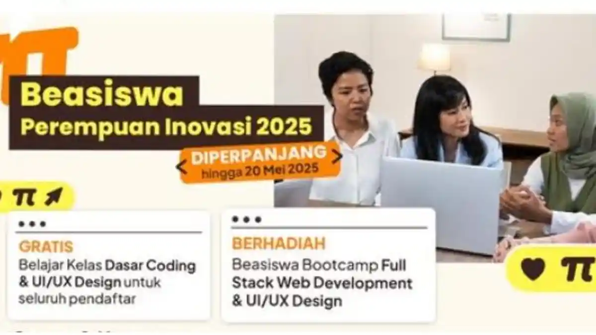 Beasiswa Perempuan Inovasi 2025 Dian Sastro Dibuka, Belajar Skill Digital, Dapat Pendampingan Kerja