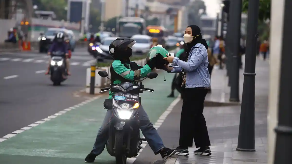 Driver Ojek Online di Daerah Sambut Gembira Penerapan Kenaikan Tarif