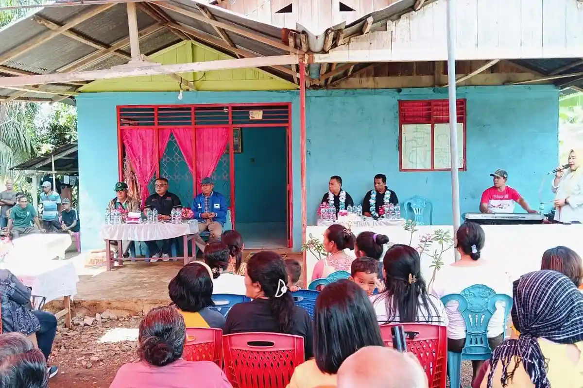 Kampanye di Zona 3, Piet - Kasman Paparkan Visi Misi Bangun Halmahera Utara Maluku Utara