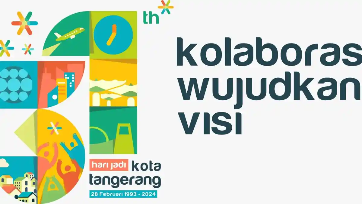 Tema dan Link Download Logo HUT Kota Tangerang ke-31 2024 Format PNG, Lengkap Makna dan Artinya