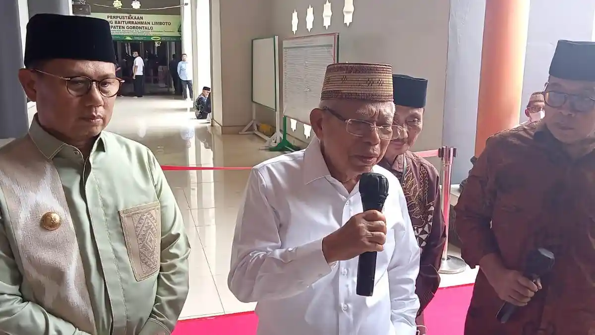 Wapres Ma'ruf Amin Tinjau Penanganan Stunting di Posyandu Ayuhulalo Limboto-Gorontalo