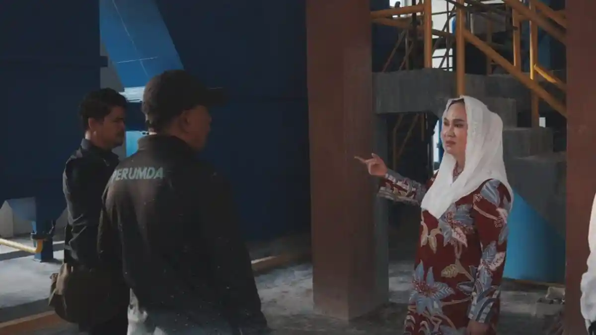 Respons Keluhan Warga Soal Air Bersih, Bupati Natuna Sidak ke SPAM Embung Sedanau