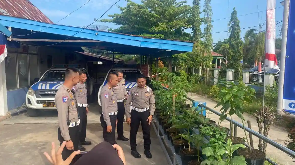 Supervisi Ditlantas Polda Kalbar di Sekadau Dorong Ketahanan Pangan dan Pelayanan Publik