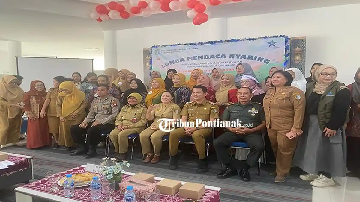 Pemkab Sintang Gelar Lomba Membaca Nyaring untuk Guru TK dan PAUD