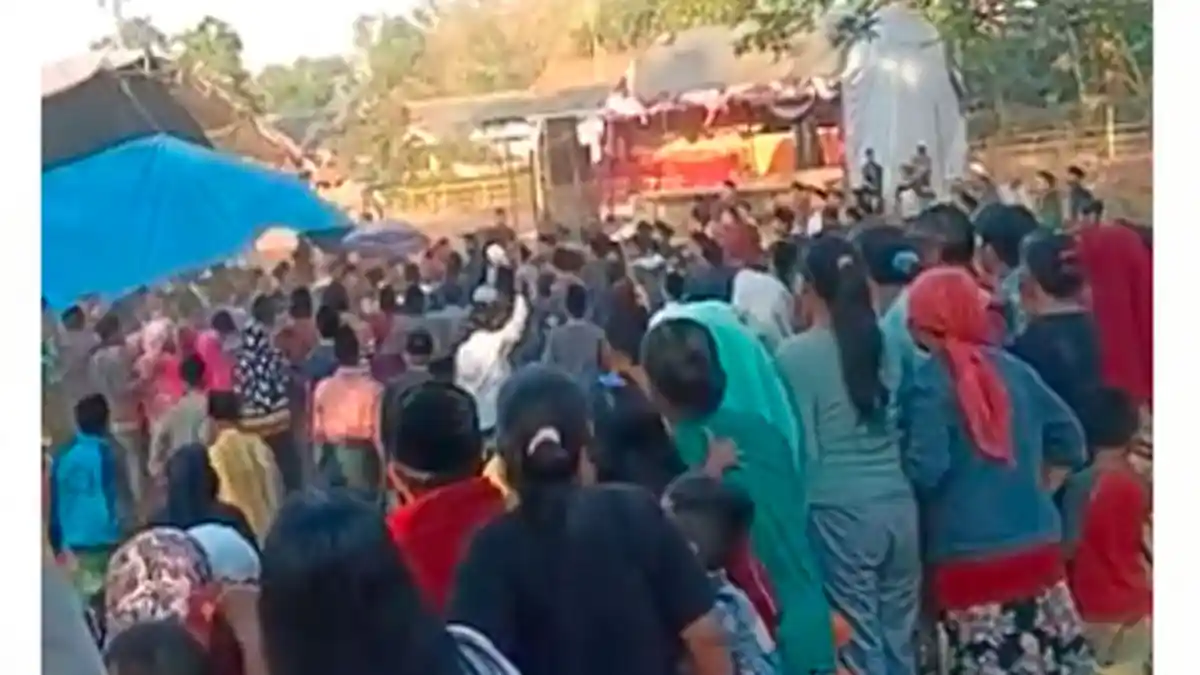 Viral Video Kericuhan Pilkades Diduga Terjadi di Proppo Pamekasan, Kapolsek Beri Pernyataan Resmi