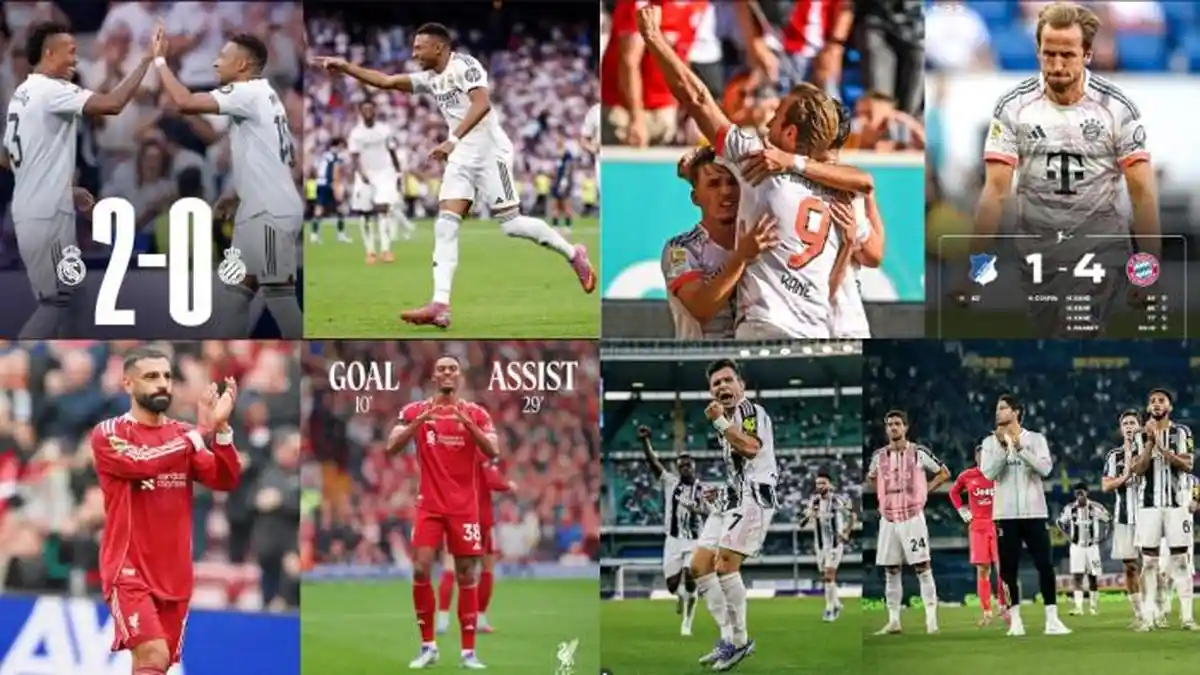 Daftar 5 Pemuncak Klasemen Sementara Laliga, EPL, Bundesliga dan Serie A