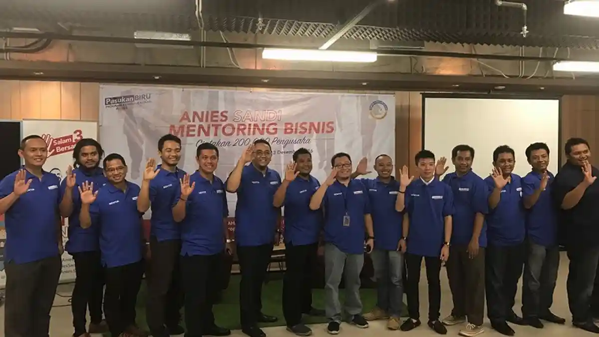 Komit Ciptakan 200.000 Pengusaha, Sahabat Anies-Sandi Lakukan Mentoring Bisnis