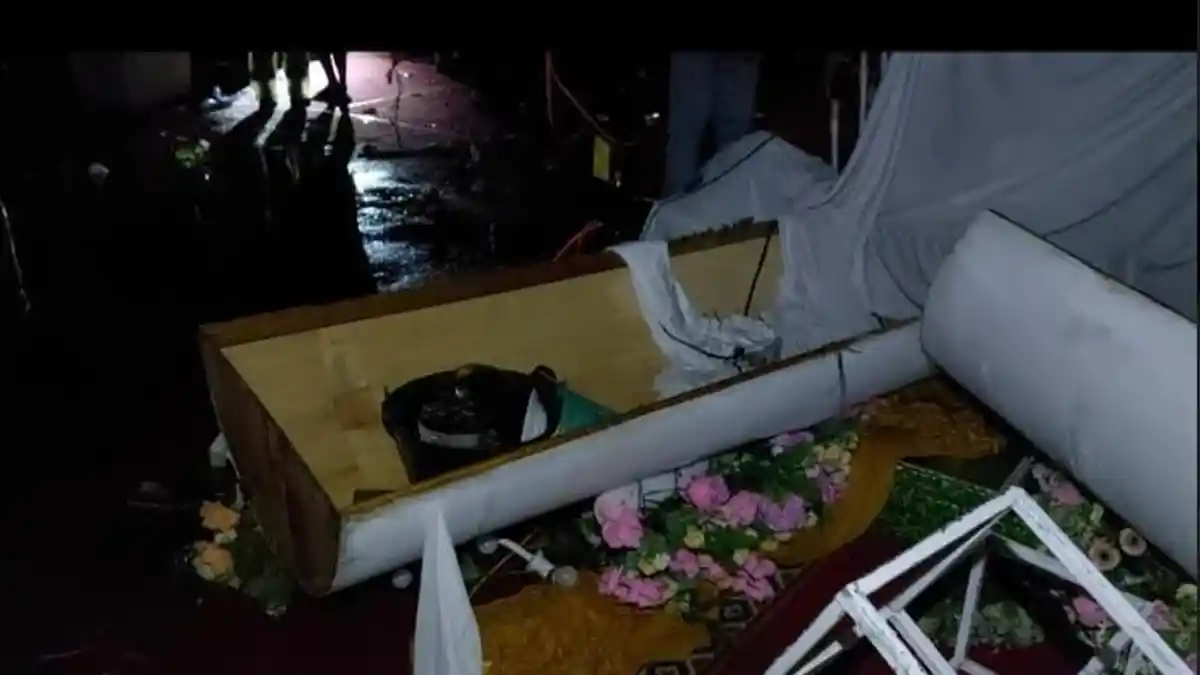 Uang Rp 100 juta, 4 Laptop, 3 Komputer Milik Eks DPRD Langkat Hangus Terbakar saat Ngunduh Mantu