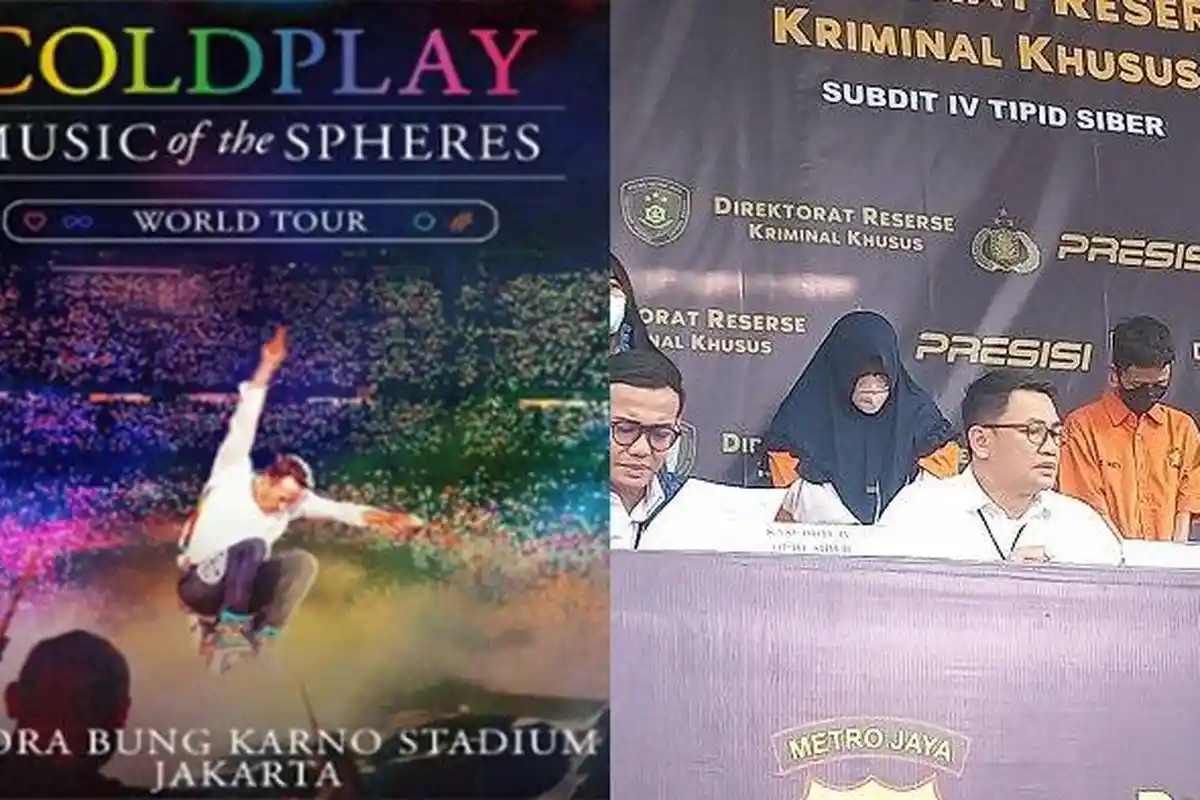 ASTAGA! Jebak 60 Orang, 2 Penipu Jastip Tiket Konser Coldplay Ternyata Pasutri, Raup Rp 257 Juta!