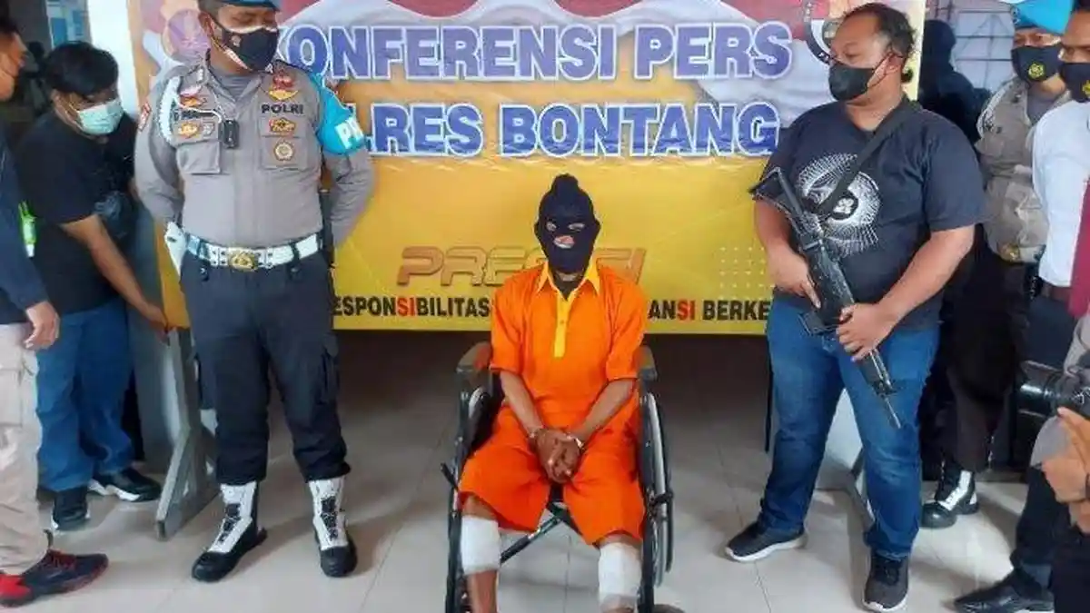 Bebas dari Penjara, Sukri Merantau Jadi Perampok ke Bontang, Kini Kedua Kakinya Ditembak Polisi