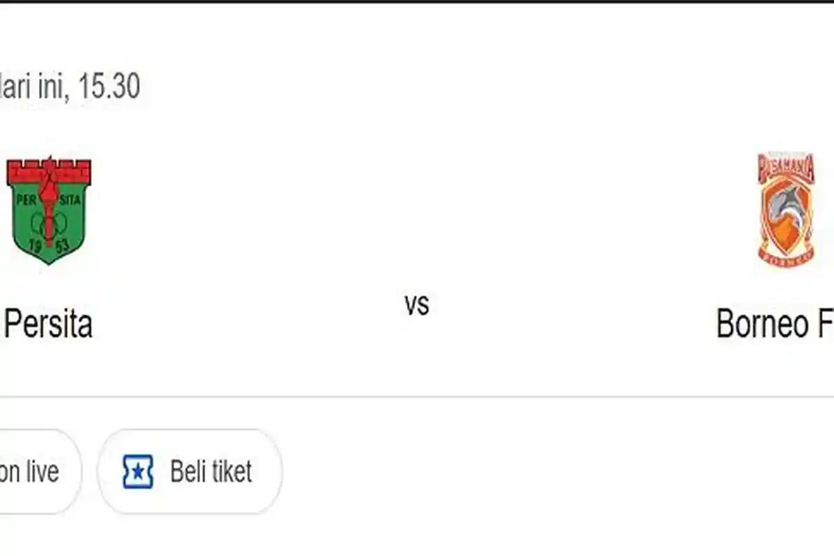 Prediksi Skor dan Susunan Pemain Persita VS Borneo FC, Adu Tajam Ogkmpoe dan Pato