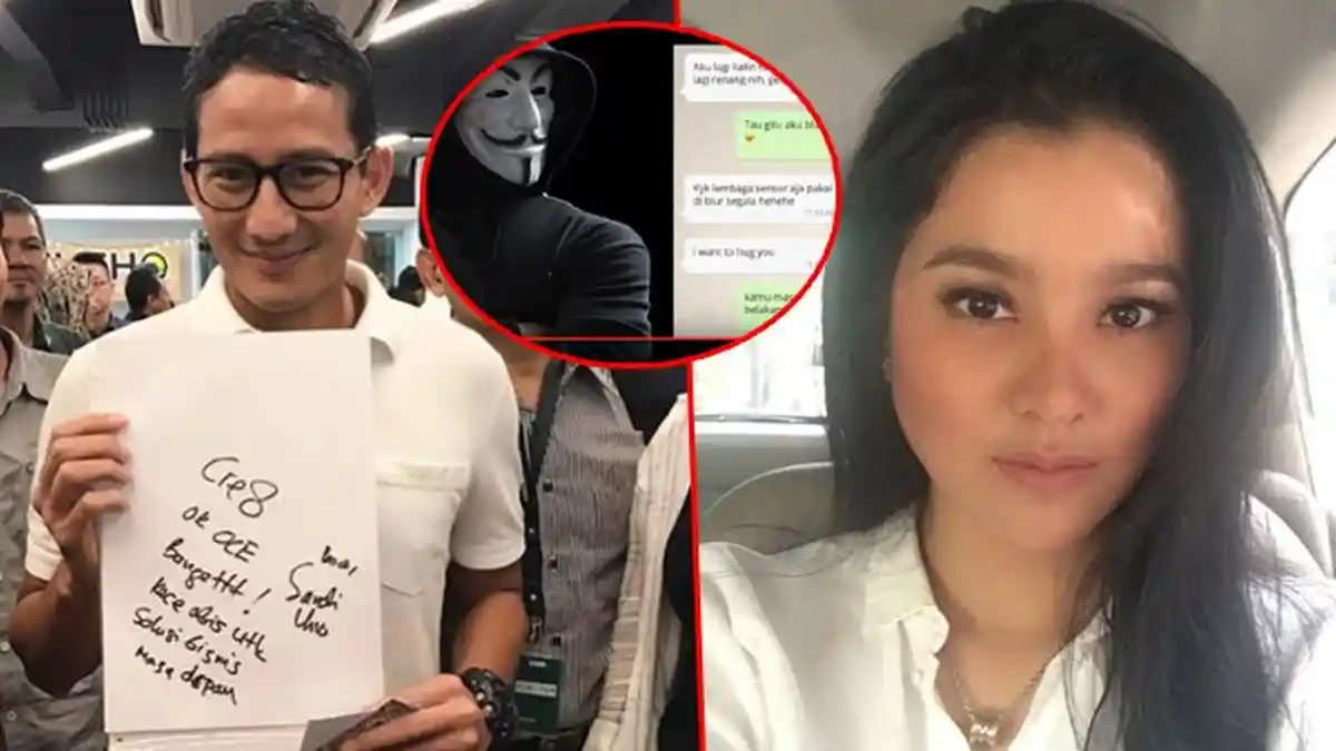 Alamak, Beredar Chat Gituan Diduga Sandiaga Bareng Artis Cantik MZ Begini Chattingnya