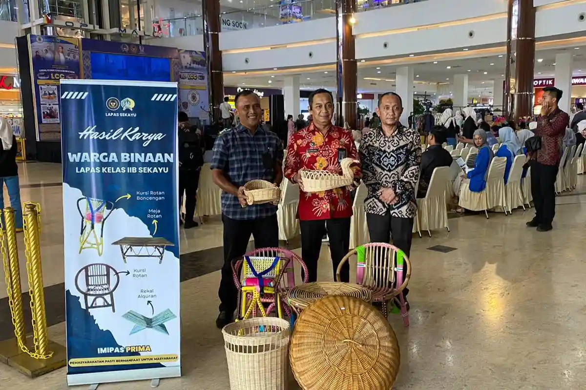 Produk Warga Binaan Lapas Sekayu Go Publik Saat Ikuti LCC, Kenalkan Banyak Produk Olahan