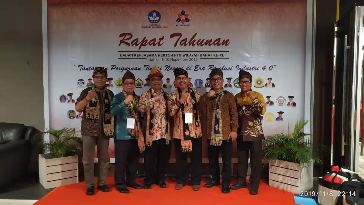 Sukses Rapat Tahunan Badan Kerja Sama Rektor PTN Wilayah Barat XI ...