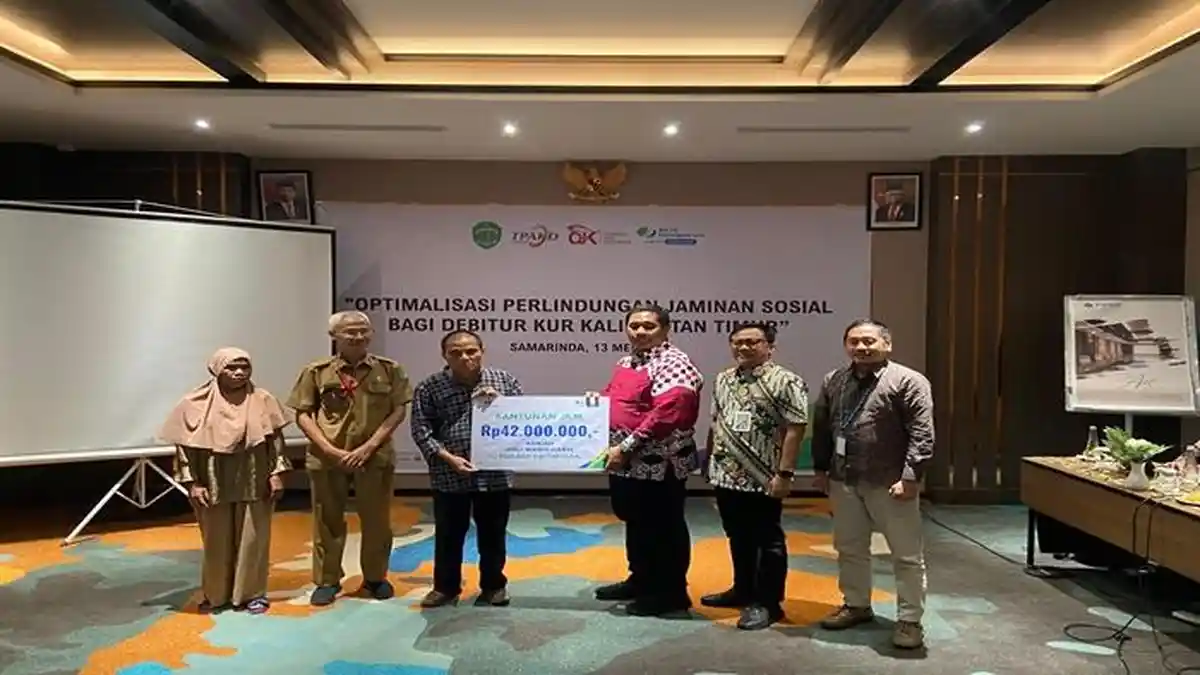 Debitur Kredit Usaha Rakyat di Kaltim Kini Bisa Dapat Perlindungan Jamsostek