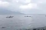 Semarak HUT ke-91 GPM, Jemaat Rumah Tiga Gelar Lomba Dayung Perahu Semang