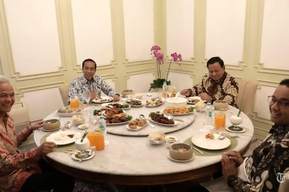 Elektabilitas 3 Bakal Calon Presiden Pemilu 2024 Berdasarkan 5 Lembaga Survei Selama Oktober 2023