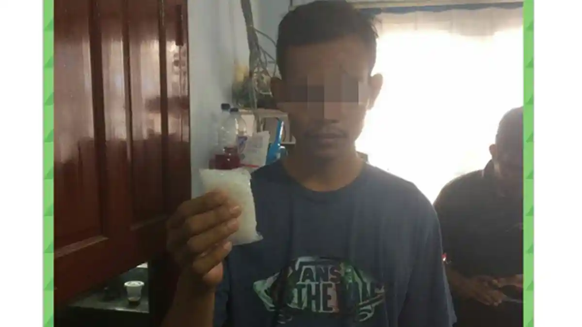 Eka Bawa Sabu Seberat 50 Gram Pesanan Tahanan Lapas Gobah Pekanbaru
