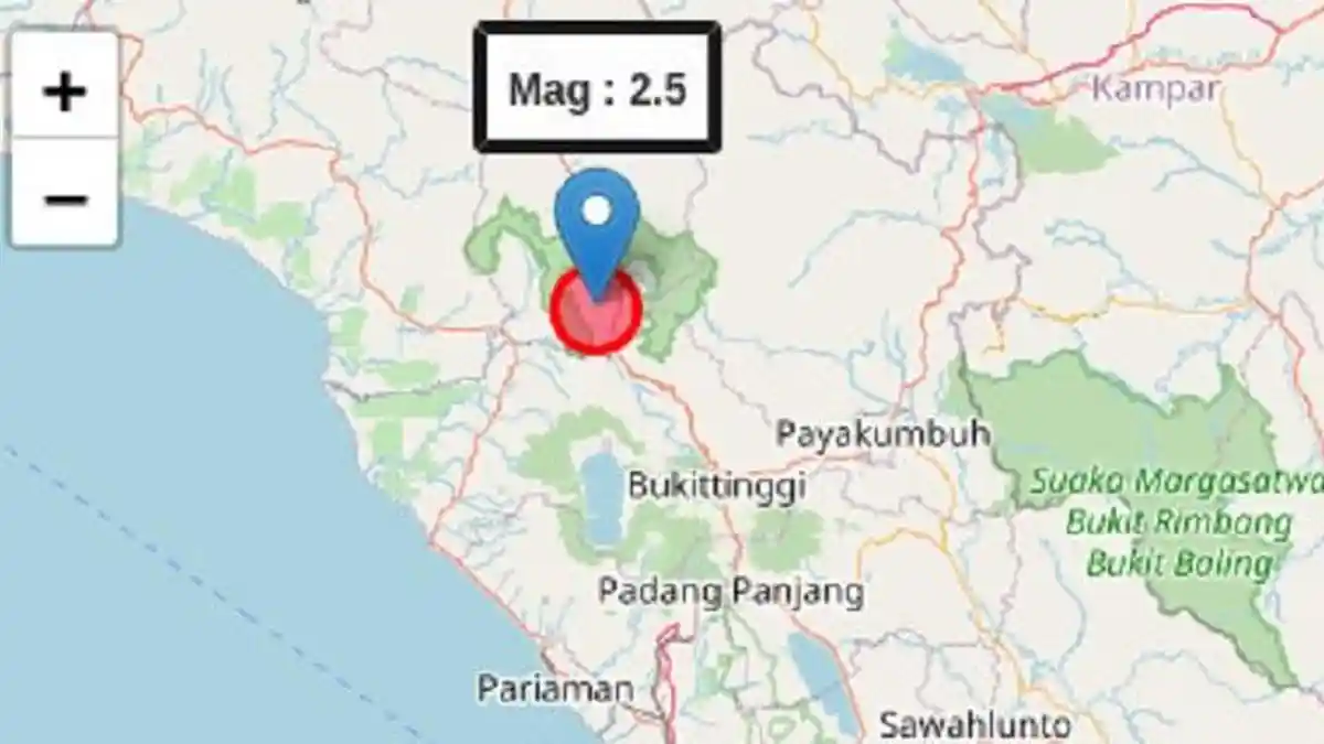 Rentetan Gempa Bonjol Pasaman Capai 13 Kali, Dua Guncangan Terjadi Dini Hari
