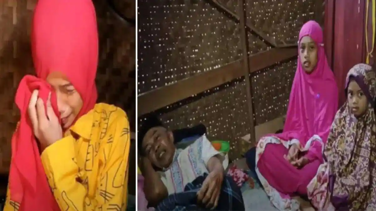 Sosok Amel Bocah SD Urus Adik dan Kakek, Kamar Sering Dimasuki Ular, Hari-hari Makan Nasi Lauk Timun