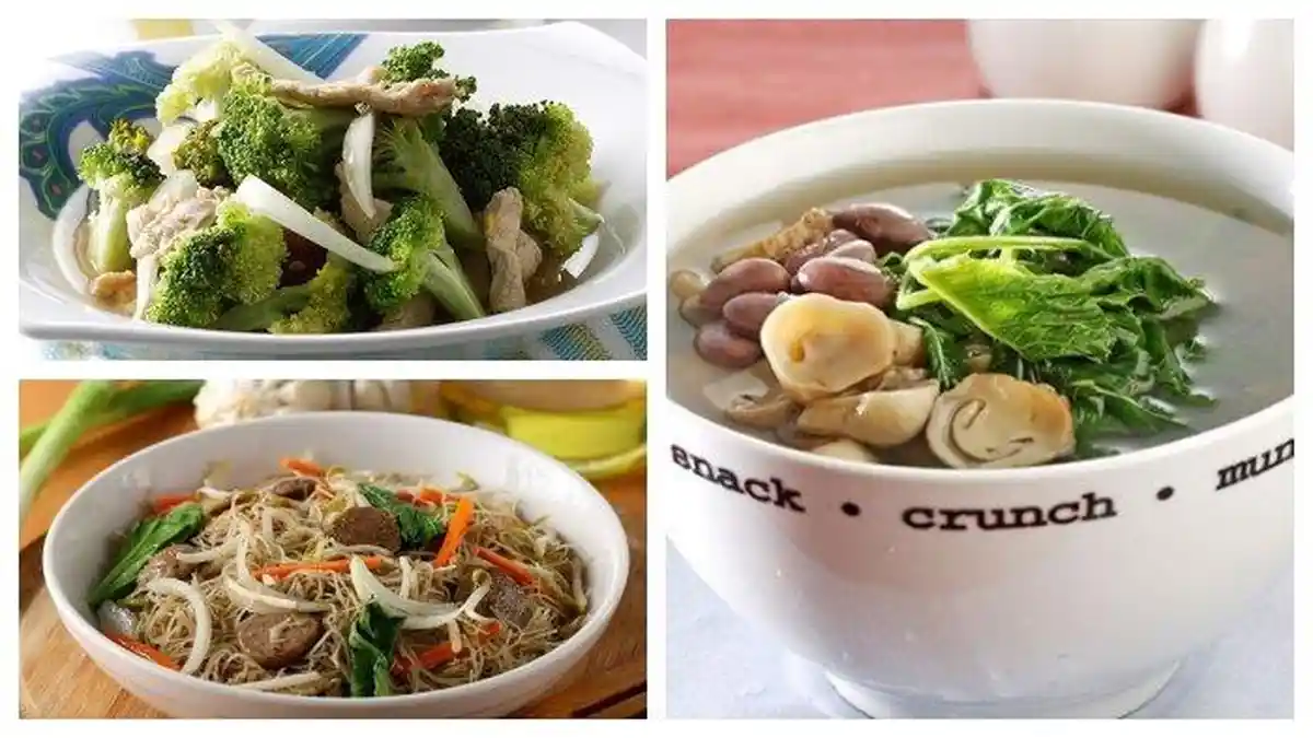 Resep Menu Sahur Mudah Dimasak: Sayur Bening Bayam Jamur hingga Tumis Ayam Brokoli