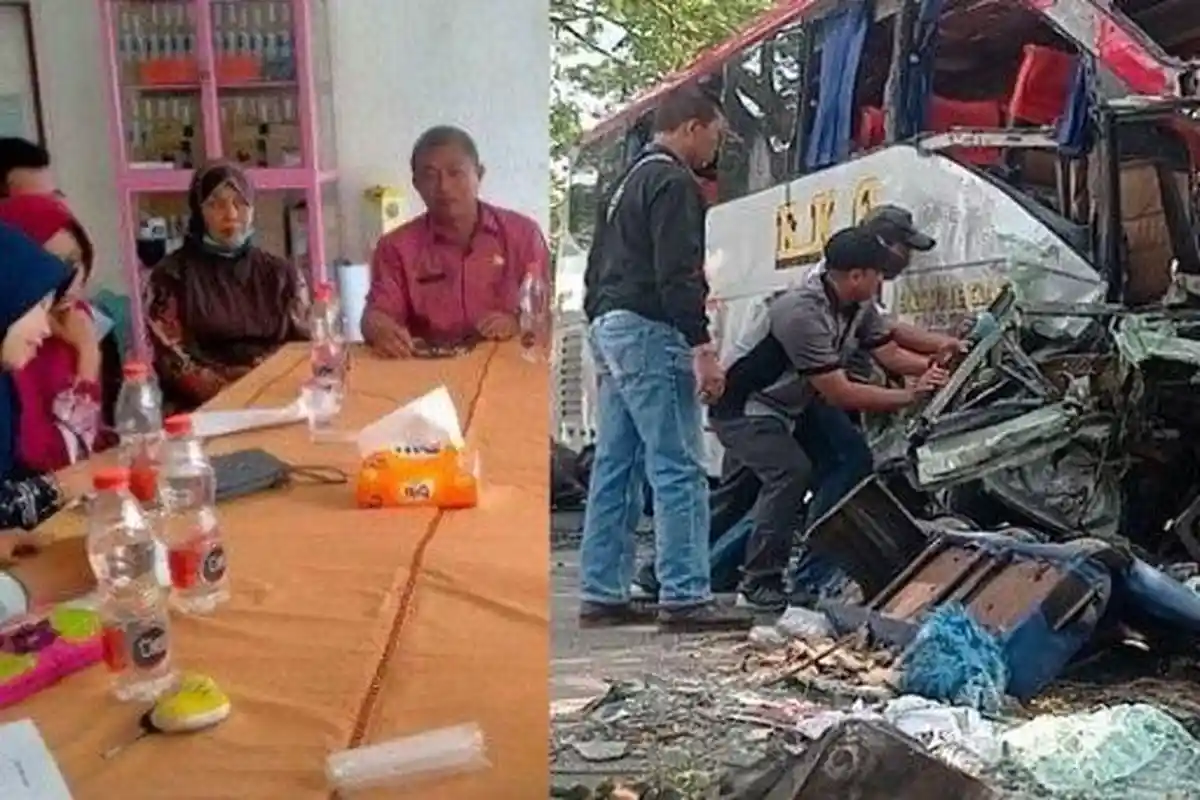 JATIM TERPOPULER Nasib Bu Guru di Lamongan Botaki 19 Siswi - Tragisnya Evakuasi Kecelakaan Bus Ngawi