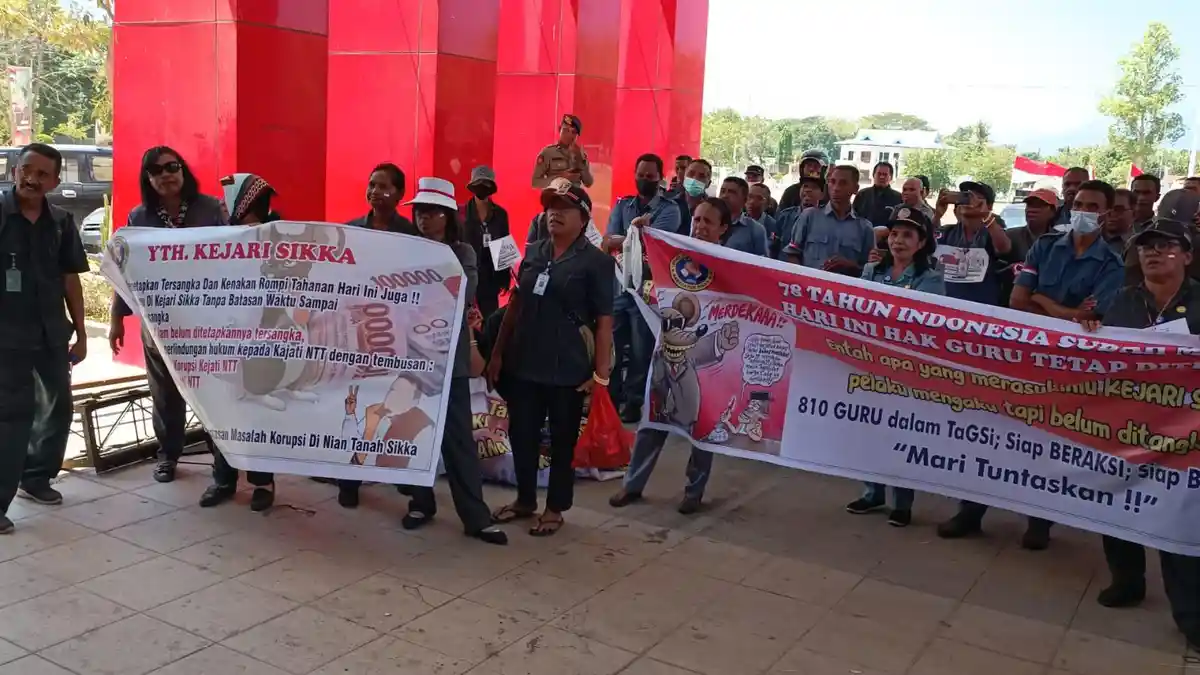 Kepala Inspektorat Sikka Temui Para Guru, Ini Yang Disampaikan