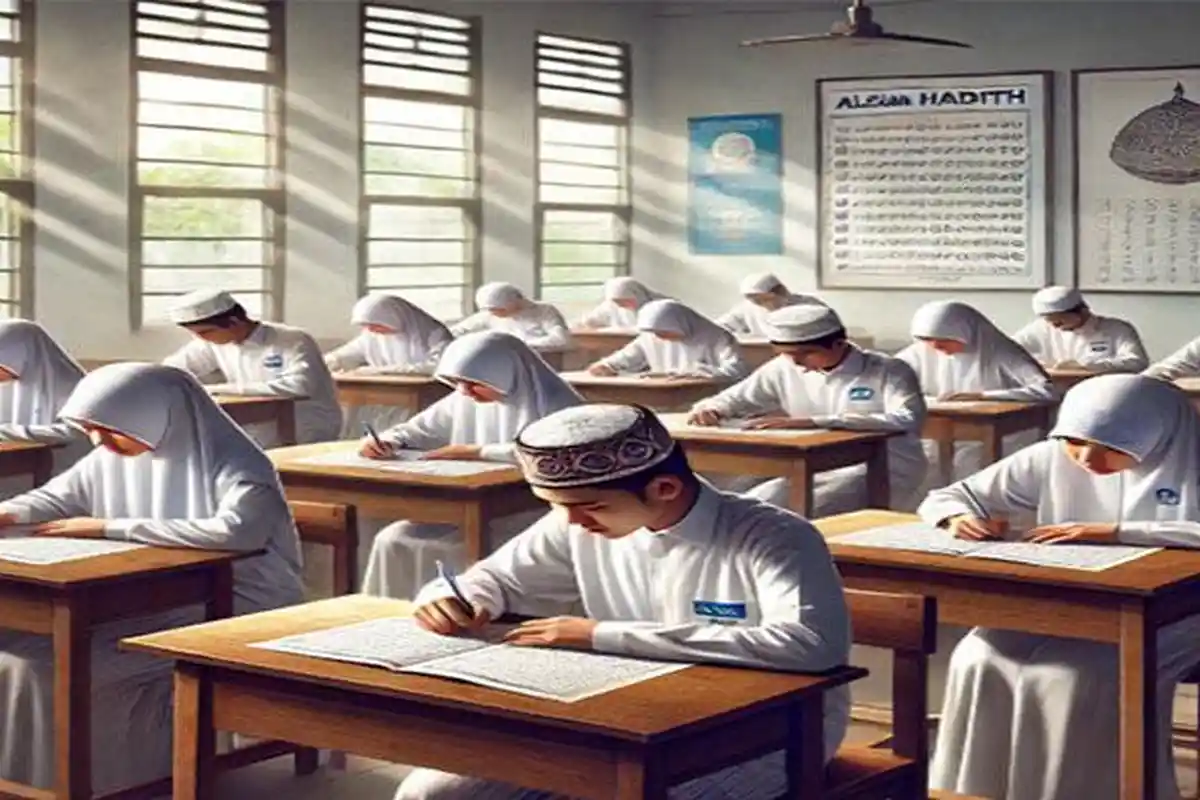 35 SOAL Ujian Semester 2 AlQuran Hadist Kelas 12 Kurikulum Merdeka Lengkap Kunci Jawaban Ulangan