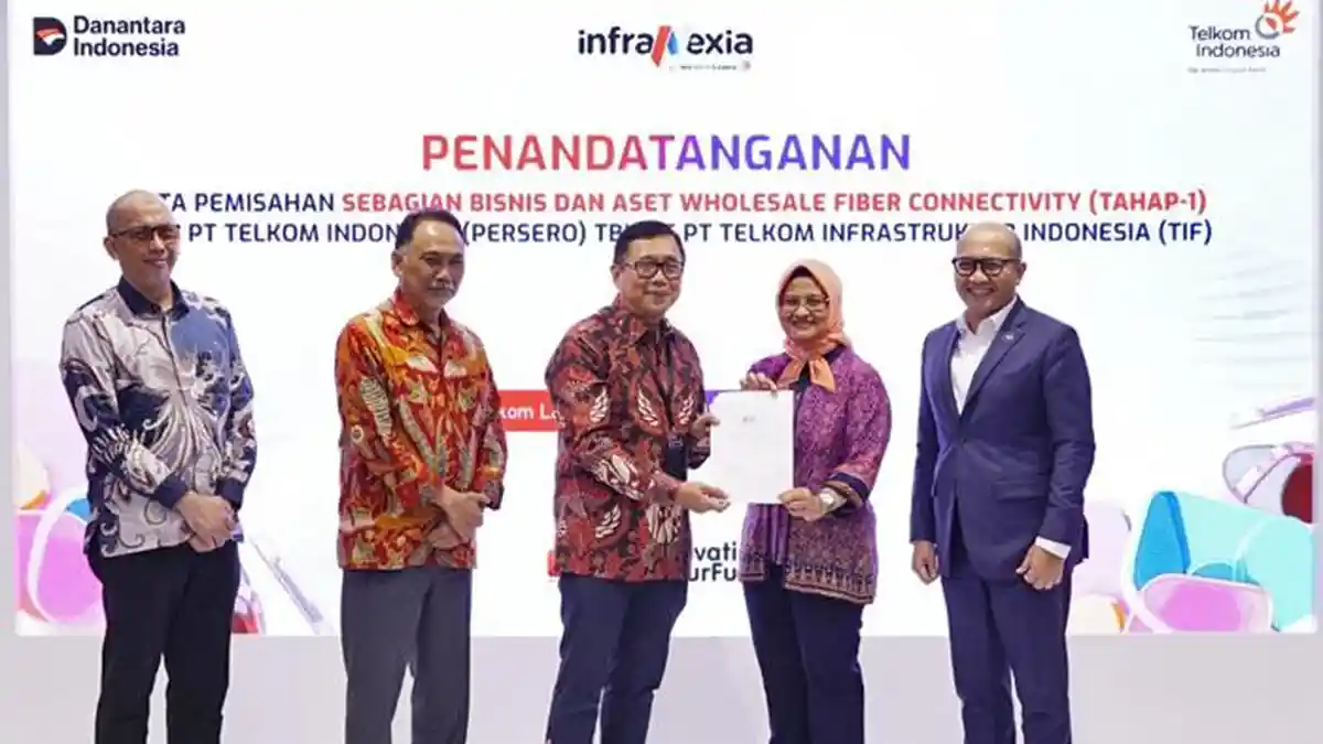 Resmi Teken Akta Spin-Off, InfraNexia Jadi Mesin Pertumbuhan Baru Digital TelkomGroup