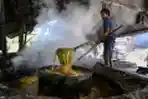 Proses Produksi Gula Merah Rumahan