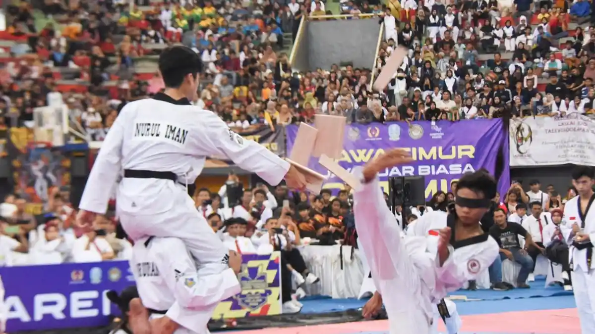 2.627 Atlet Taekwondo Berlaga Pada Kejurprov Pelajar se-Jatim