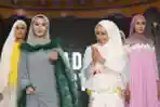 Lavish Silk Kaftan Karya Glads Collection Tampil di Mufway 2022