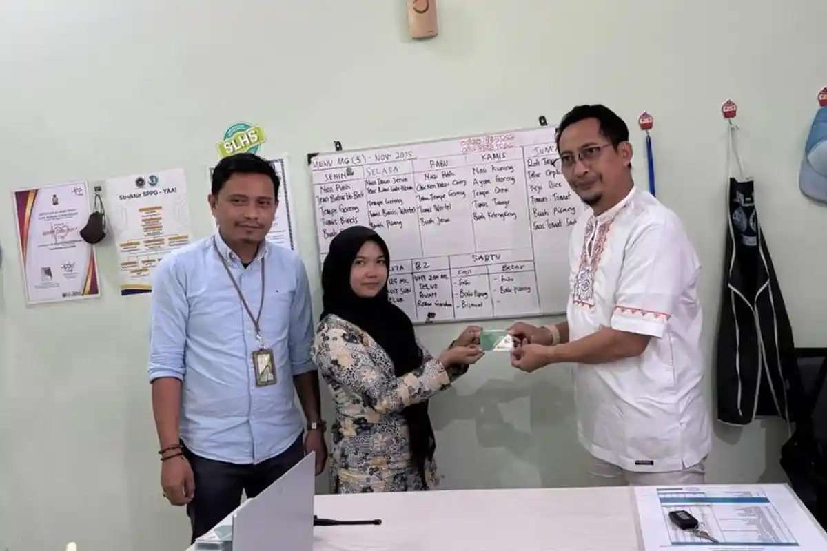 Pekerja Dapur SPPG YAAI di Bulungan Dilindungi BPJS Ketenagakerjaan