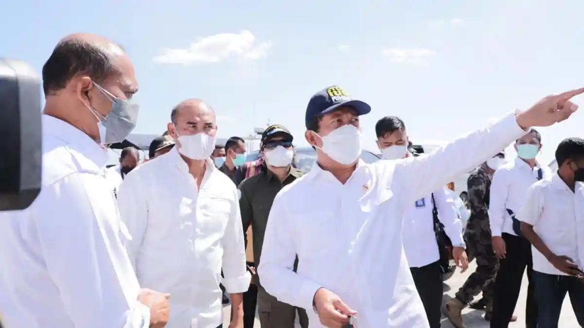 Menteri Trenggono Targetkan NTT-NTB Jadi Andalan Budidaya Kelautan dan Perikanan Nasional