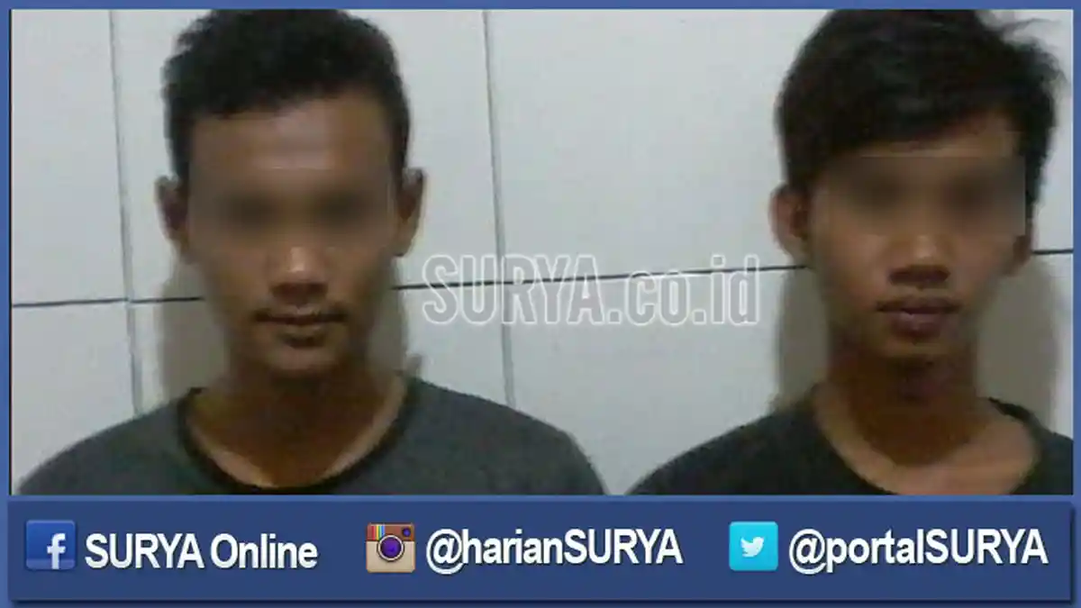 2 Pemuda Sidoarjo Jual Sabu-sabu di Surabaya, Ini Pengakuan Mereka