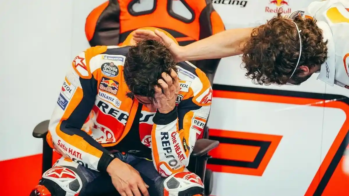Jelang MotoGP Prancis 2023 Live Trans7, Kabar Buruk dari Marc Marquez ...
