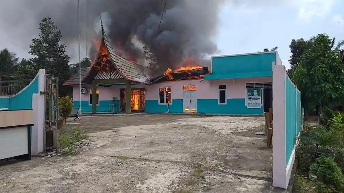 Pasca Kebakaran Kantor Wali Nagari Muaro Sopan Dharmasraya, Pelayanan Masyarakat Dialihkan