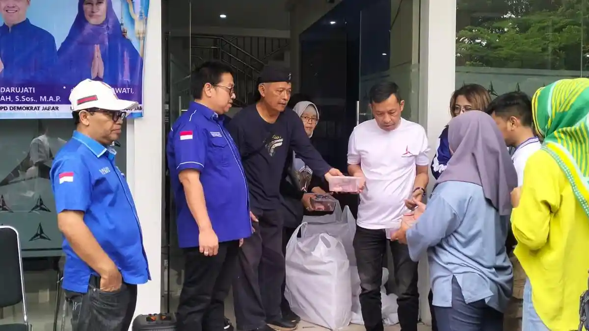 Demokrat Jabar Potong 5 Ekor Sapi dan 3 Kambing Pada Momen Iduladha 2026
