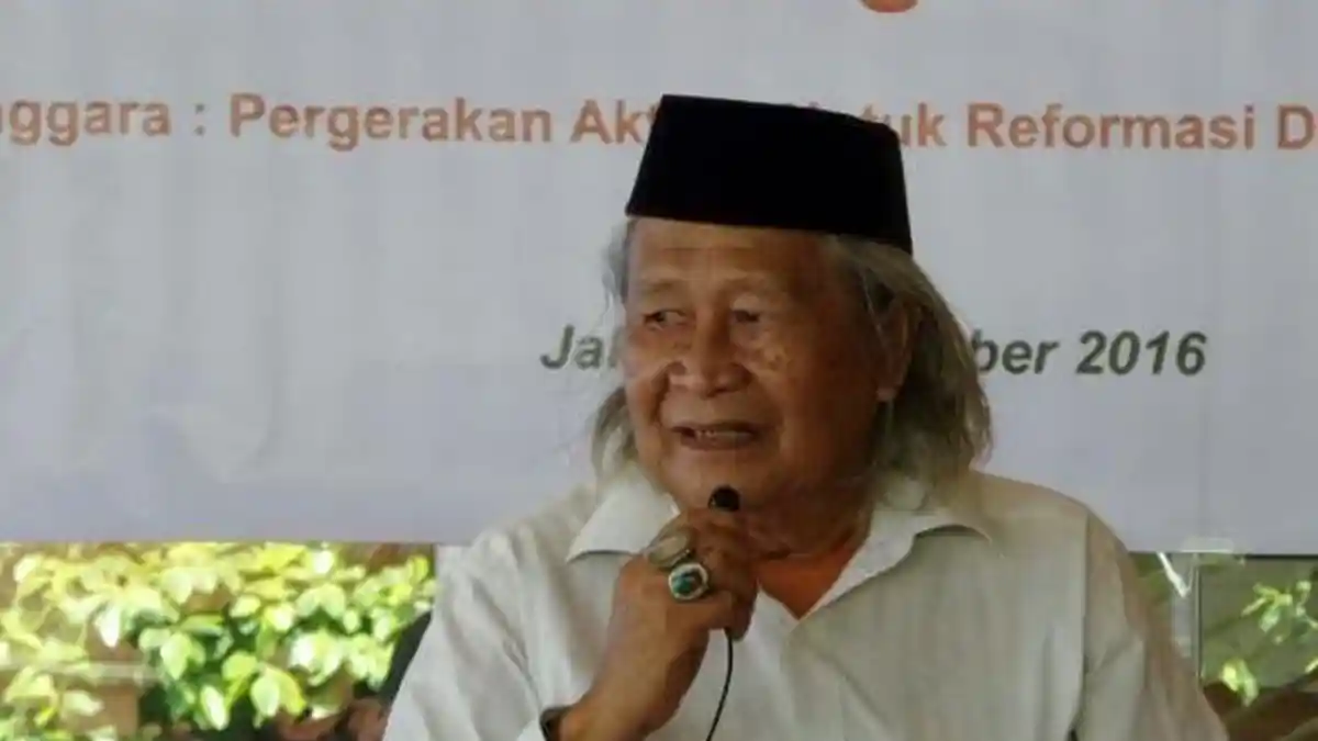 Bakal Dilaporkan ke Polisi, Babe Ridwan Saidi Minta Maaf Bikin Gaduh, Siap Datang Jika Diundang