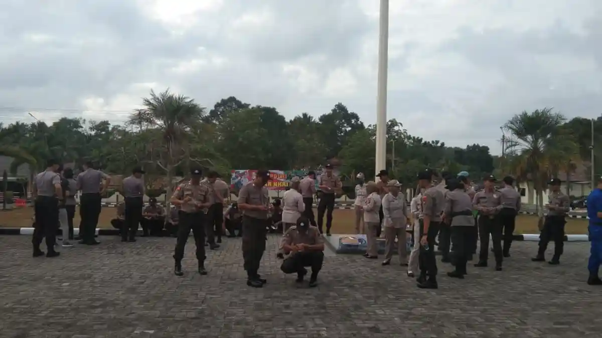 Anggota Polisi Diberi Obat Kaki Gajah oleh Dinkes Bangka